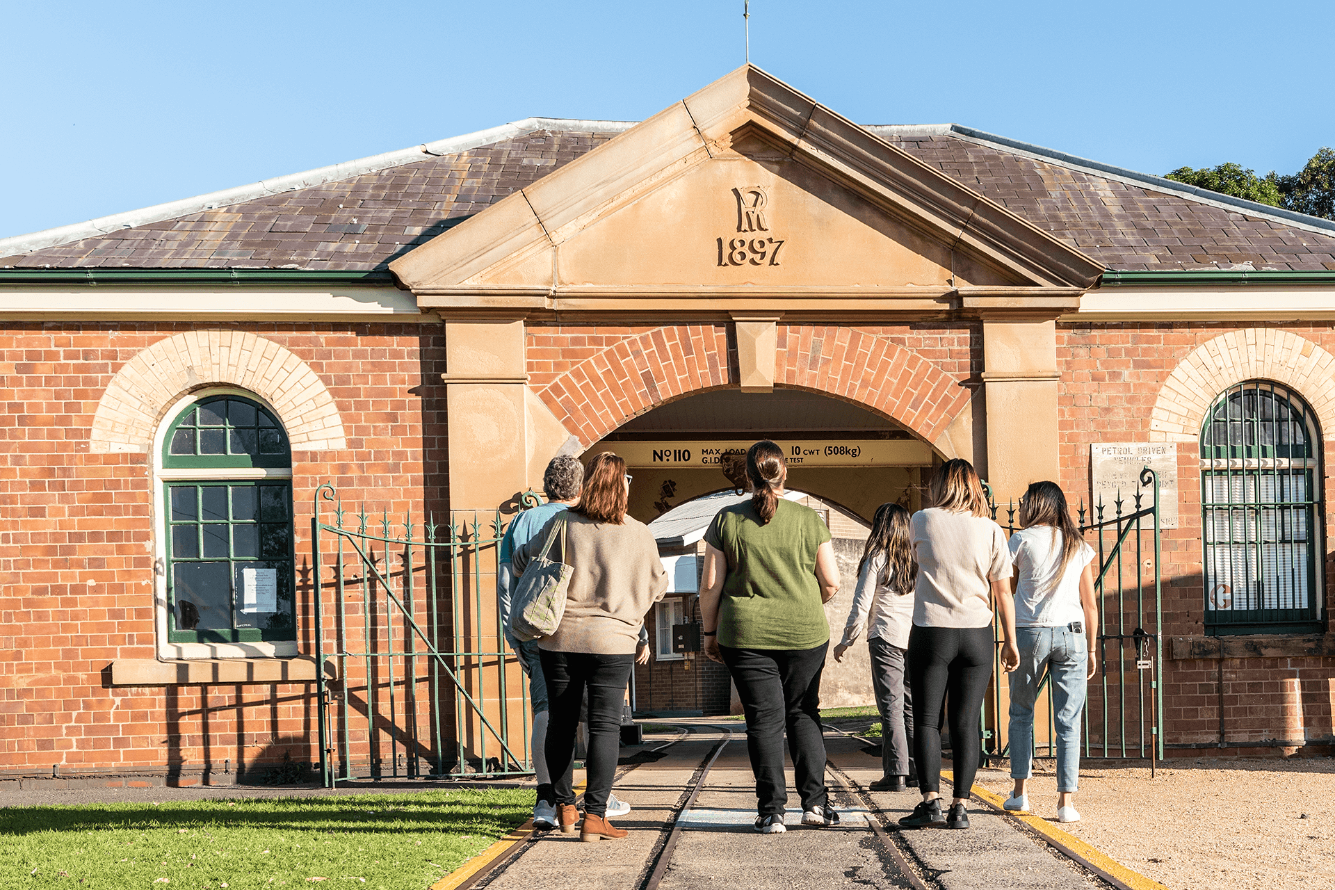 Newington Armory heritage gatehouse