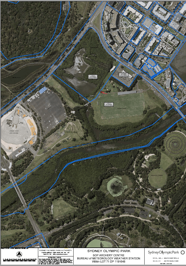 Automatic Weather Station, Sydney Olympic Park Archery Centre