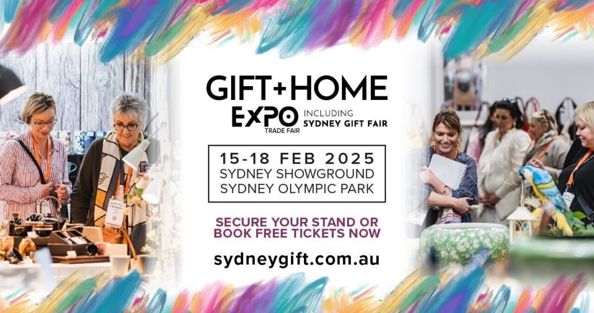 Gift + Home Expo including Sydney Gift Fair