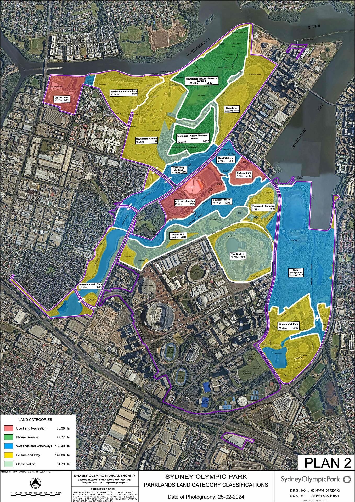 Parklands map