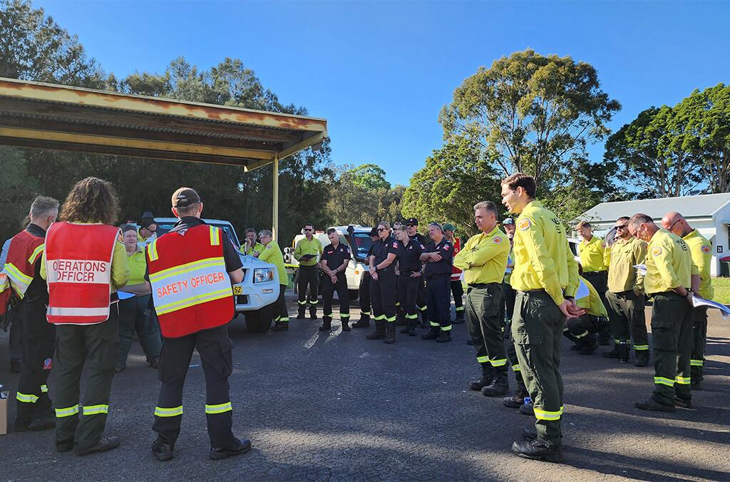 Newington Nature Reserve Hazard Reduction Burn